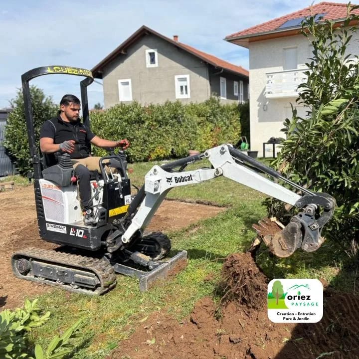 Aménagement extérieur pour une maison d'Annemasse