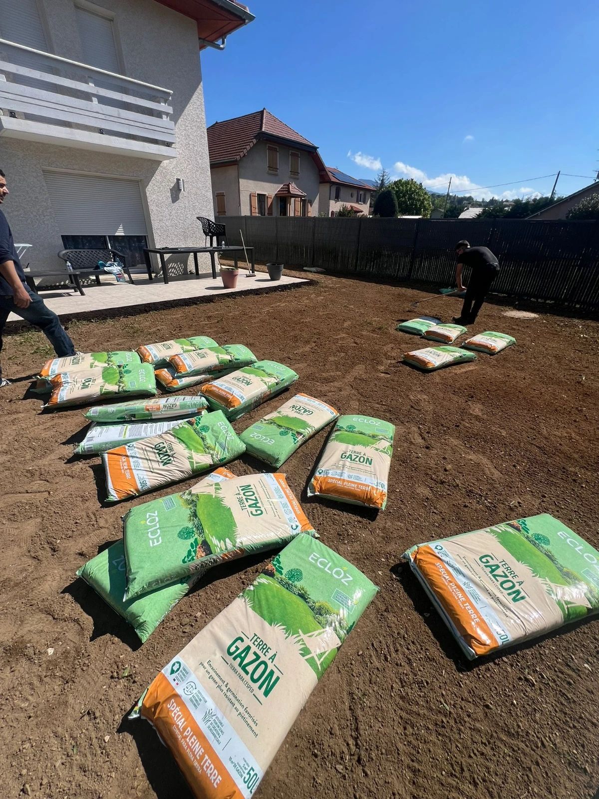 Aménagement paysager extérieur à proximté d'Annemasse