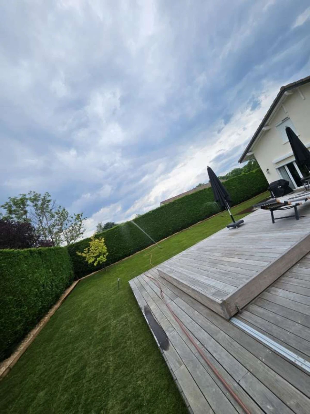 Pose de gazon à proximité d'Annemasse