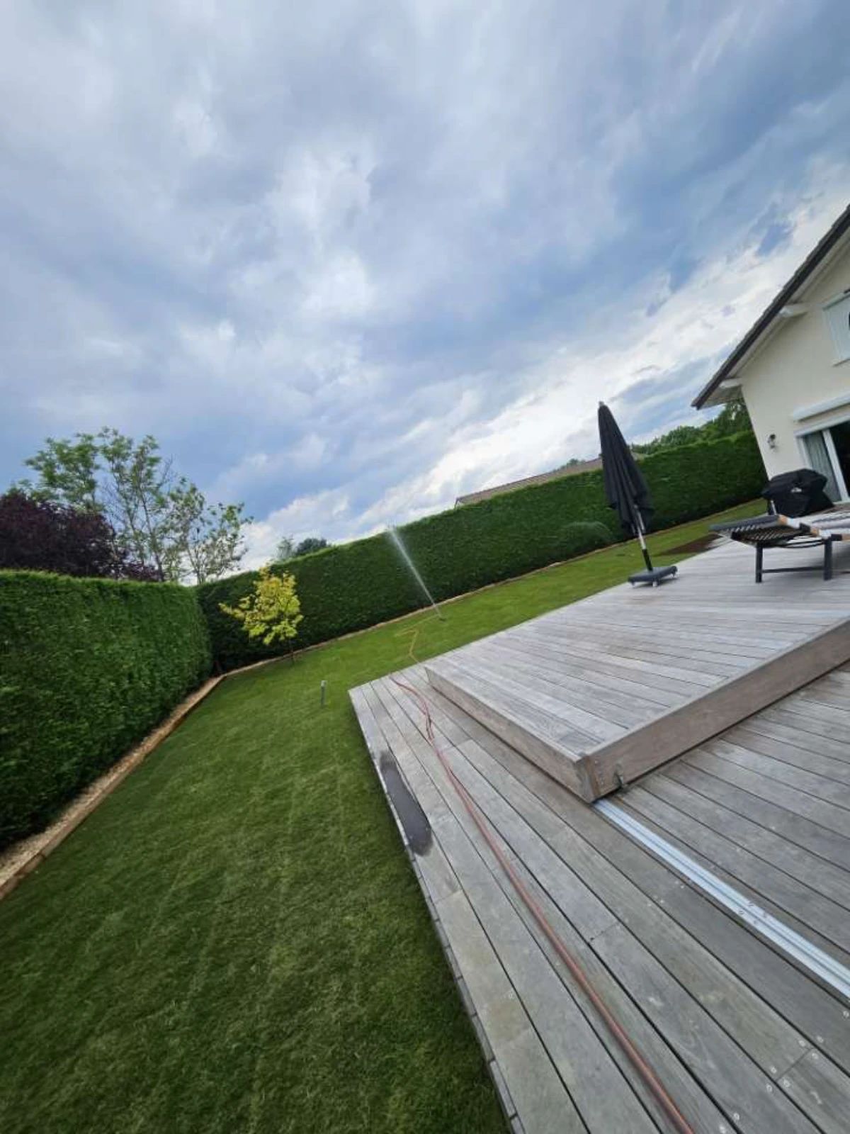 Pose de gazon à proximité d'Annemasse