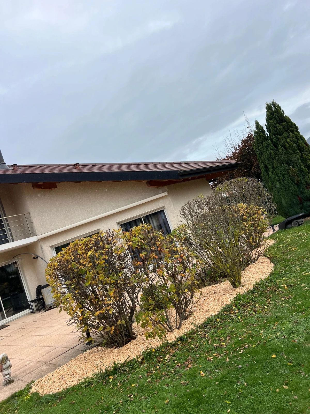 Taille de massifs à proximité d'Annemasse